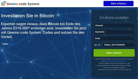 Gewinn Code System: Scam, Erfahrung & Bewertung .